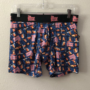 Brady Bunch Boxer Briefs Mens Performance Sz M & L
